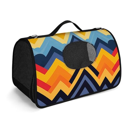 MKLYR Haustier-Tragetasche, einzigartige künstlerische Muster, bedruckte Haustier-Funktions-Handtasche, atmungsaktives Netzgewebe, weiches Kissen, Haustier-Reisetasche, Tragetasche für Katzen und MKLYR Haustier-Tragetasche, einzigartige künstlerische Muster, bedruckte Haustier-Funktions-Handtasche, atmungsaktives Netzgewebe, weiches Kissen, Haustier-Reisetasche, Tragetasche für Katzen und von MKLYR