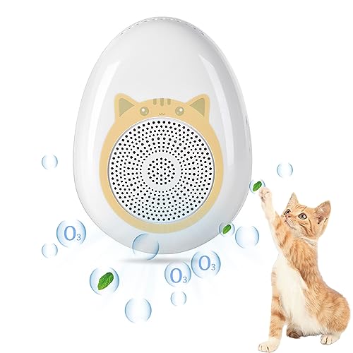 MKNZOME Katzenstreu Deodorizer, Intelligente Geruch Eliminator für Katzenklo, 99% Desodorierung, Mini Haustier Geruch Genie Luftreiniger für Katzentoiletten Badezimmer Toilette und kleine Flächen#17 von MKNZOME