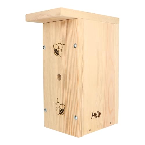 Bildungsstand für EIN Hummeln DIY MKW - Stabiler für Hummeln - aus Nadelholz - Wetterfest - Nicht imprägniert Bildungsstand für EIN Hummeln DIY MKW - Stabiler für Hummeln - aus Nadelholz - Wetterfest - Nicht imprägniert von MKW