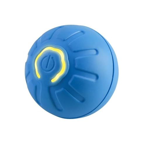MLEHN Elektrischer Ball, selbstbewegender elektronischer rotierender Ball, 100 mAh, für Kätzchen, A6j1, Ballspielzeug, Pla Übungshund von MLEHN