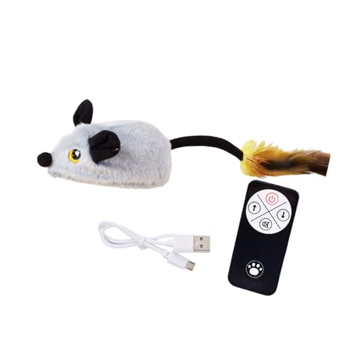 Interaktive Katzenspiel Spiel Maus Lustige Neckende Mausspielzeug Elektrik Bewegung Spielzeug Für Katzen Katzen Innenregelregelung Für Kätzchen von MLWSKERTY