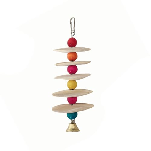 MLWSKERTY Buntes Tintenfisch Bone Bird Toy PlayString Vogelkäfig Dekoration Kauen Spielzeug Für Schnabel Wartungen von MLWSKERTY