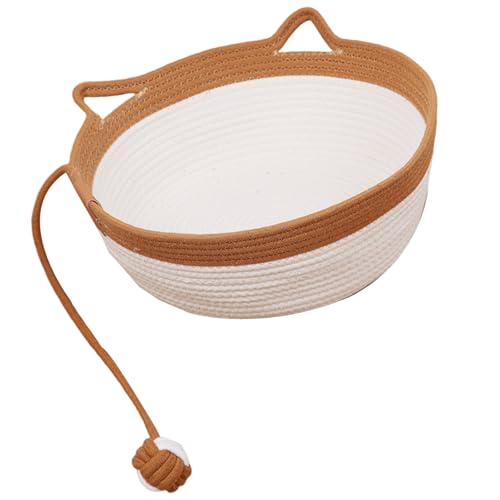 MLWSKERTY Katzenbett, stilvolles Nest für kleine Welpen, Kätzchen, Cartoon-Kätzchen, Haustierbett für den Haushalt MLWSKERTY Katzenbett, stilvolles Nest für kleine Welpen, Kätzchen, Cartoon-Kätzchen, Haustierbett für den Haushalt von MLWSKERTY