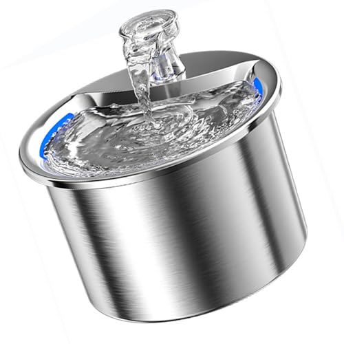 MLWSKERTY Katzenwasserbrunnen Automatische Hunde Haustier Trinken Stummschaltwasserspender Großer Kapazität Ruhiger Automatischer Brunnen MLWSKERTY Katzenwasserbrunnen Automatische Hunde Haustier Trinken Stummschaltwasserspender Großer Kapazität Ruhiger Automatischer Brunnen von MLWSKERTY