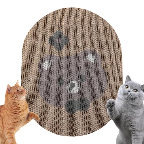 MLqkpwy Katzenkratzer | Wandmontierte Katzenkratzmatte | Wiederverwendbare Kratzmatte aus Karton für Haustiere mittlerer Größe MLqkpwy Katzenkratzer | Wandmontierte Katzenkratzmatte | Wiederverwendbare Kratzmatte aus Karton für Haustiere mittlerer Größe von MLqkpwy