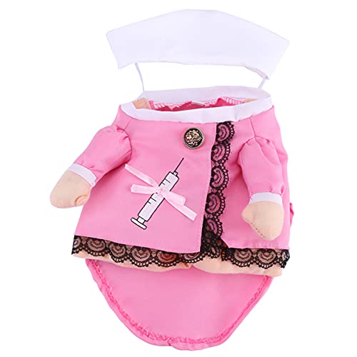 Für lustig, für Haustierpapler Hundekatze -Outfit, Cosplay -Krankenschwesterkleidung, Weihnachts -Halloween -Party -Kostüm (Typ 5 (8,3 x 8,3 x 3,5 Zoll)) von MMABEUTF