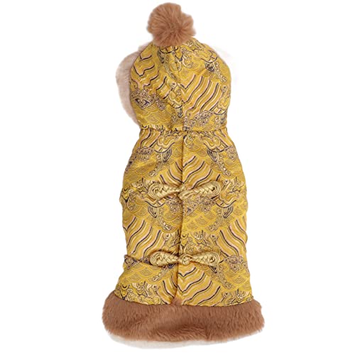 Haustierhund Tang Anzug Cheongsam Kleidung warmes Kleid im chinesischen Stil für Jahr Party Springfestival (S) von MMABEUTF