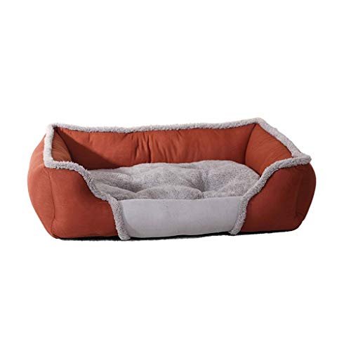 MMAWN Haustier Deluxe Hundebett, Sofabett for weiche Haustiere, rutschfeste Liege for Haustiere, selbstwärmendes und atmungsaktives Haustierbett Hochwertige Bettwäsche (DREI Größen) von MMAWN