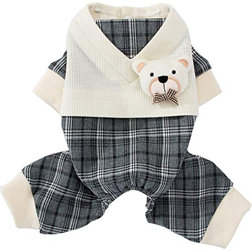 MMAWN Nette warme Hundekleidung für kleine Hunde Winter Baumwolle Hundekleidung Mantel Welpen Kostüm Pullover Mantel Chihuahua Outfits Ropa (Size : XX-Large) von MMAWN