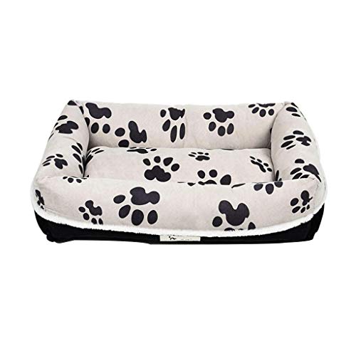 MMAWN Selbstwärmendes Haustierbett for Small Medium Dog Plush Rectangle Nest Puppy (Size : 60 * 40 * 18cm) von MMAWN