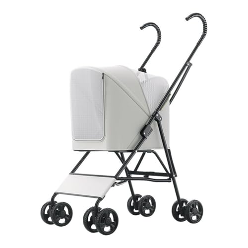 Haustier-Buggy, Reise-Haustier-Buggy, faltbarer kleiner und mittelgroßer Hunde-/Katzenwagen mit Aufbewahrungskorb, Sicherheitsgurt und Getränkehalter, 4 Räder, Welpen-Kinderwagen C, 93 x 76 x 42 cm(C) Haustier-Buggy, Reise-Haustier-Buggy, faltbarer kleiner und mittelgroßer Hunde-/Katzenwagen mit Aufbewahrungskorb, Sicherheitsgurt und Getränkehalter, 4 Räder, Welpen-Kinderwagen C, 93 x 76 x 42 cm(C) von MMBUY