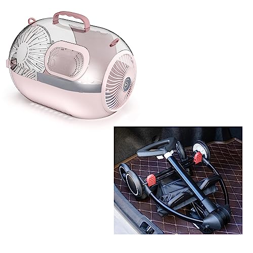 Haustier-Buggy, faltbarer, transparenter Haustier-Trolley, abnehmbarer Hartschalenkäfig for Katzen und kleine Hunde, tragbarer Reiseträger for Kaninchen, transparenter Katzenrucksack in Kapselform, ab Haustier-Buggy, faltbarer, transparenter Haustier-Trolley, abnehmbarer Hartschalenkäfig for Katzen und kleine Hunde, tragbarer Reiseträger for Kaninchen, transparenter Katzenrucksack in Kapselform, ab von MMBUY