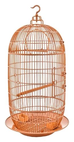 Vogelbauer, Vogelkäfig Geeignet for kleine und mittelgroße Vögel. Zerlegtes Design. Runder Vogelkäfig. Anti-Flucht-Design. Tragbar. Vogelbauer, Vogelkäfig Geeignet for kleine und mittelgroße Vögel. Zerlegtes Design. Runder Vogelkäfig. Anti-Flucht-Design. Tragbar. von MMDXDLX