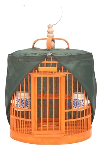 Vogelbauer, Vogelkäfig Vintage Vogel Flug Käfig Mit Tragbaren Haken Vogelkäfig Mit Massivholz Rolling Stand Tragbare von MMDXDLX