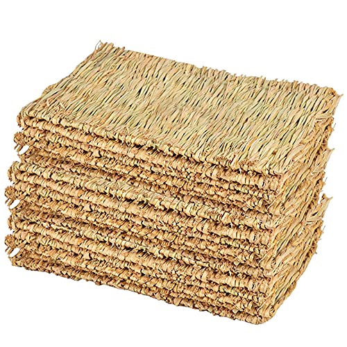 MMMM Grasmatte für Kaninchen Bunny Kau Spielzeug Gewebte Bettmatte für Meerschweinchen Chinchilla Eich HöRnchen Hamster Katze Hund und Kleintier MMMM Grasmatte für Kaninchen Bunny Kau Spielzeug Gewebte Bettmatte für Meerschweinchen Chinchilla Eich HöRnchen Hamster Katze Hund und Kleintier von MMMM