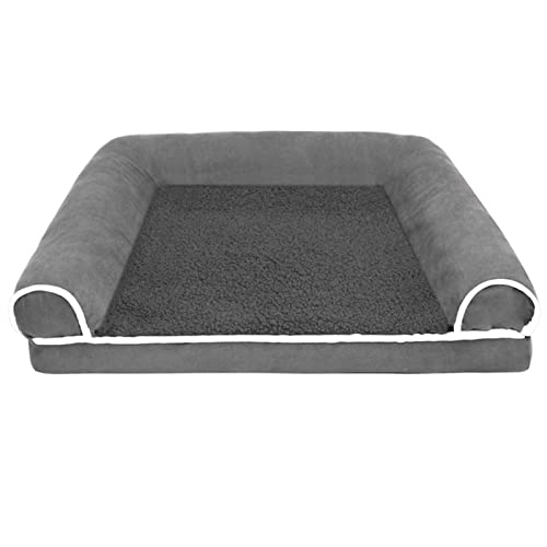 MNEVZX Hundebett Zwinger Katzennest Winterwarmes Schwammkissen Schlafsofa Vier Jahreszeiten Universal-Hundebett Haustierbett(GWF005,L 75x50x12cm) von MNEVZX