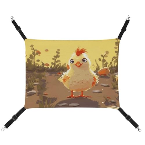 MNVTSKOP Chicken Chick Pet Hammock Breathable Cat Hanging Hammock with Adjustable Straps and Metal Hooks Plush Small Animal Soft Hideout Bed for Indoor and Outdoor MNVTSKOP Chicken Chick Pet Hammock Breathable Cat Hanging Hammock with Adjustable Straps and Metal Hooks Plush Small Animal Soft Hideout Bed for Indoor and Outdoor von MNVTSKOP