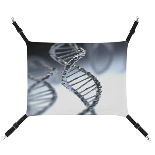 MNVTSKOP DNA Kette Foto Haustier Hängematte Atmungsaktive Katze Hängende Hängematte mit verstellbaren Riemen und Metallhaken Plüsch Kleintier Weiches Versteck Bett für drinnen und draußen MNVTSKOP DNA Kette Foto Haustier Hängematte Atmungsaktive Katze Hängende Hängematte mit verstellbaren Riemen und Metallhaken Plüsch Kleintier Weiches Versteck Bett für drinnen und draußen von MNVTSKOP