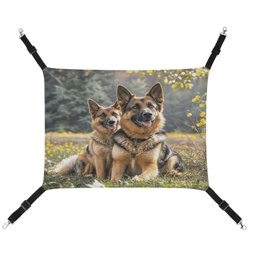 MNVTSKOP Deutscher Schäferhund Haustier Hängematte Atmungsaktive Katze Hängende Hängematte mit verstellbaren Riemen und Metallhaken Plüsch Kleintier Weiches Versteck Bett für drinnen und draußen MNVTSKOP Deutscher Schäferhund Haustier Hängematte Atmungsaktive Katze Hängende Hängematte mit verstellbaren Riemen und Metallhaken Plüsch Kleintier Weiches Versteck Bett für drinnen und draußen von MNVTSKOP