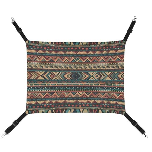 MNVTSKOP Indianerhaustier-Hängematte, atmungsaktive Katzenhängematte mit verstellbaren Gurten und Metallhaken, Plüsch, kleines Tier, weiches Versteckbett für drinnen und draußen MNVTSKOP Indianerhaustier-Hängematte, atmungsaktive Katzenhängematte mit verstellbaren Gurten und Metallhaken, Plüsch, kleines Tier, weiches Versteckbett für drinnen und draußen von MNVTSKOP
