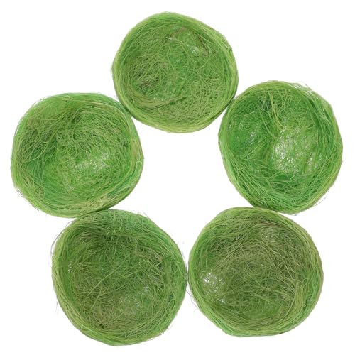 MOBUTOFU 10stücke Teiliges Künstliches Vogel-Nest Ornament Simulierte Vogelhäuser Für Garten Und Heimdekoration Für Ostern Hochzeiten Und Feste Grüne Nester Für Kleine Vögel MOBUTOFU 10stücke Teiliges Künstliches Vogel-Nest Ornament Simulierte Vogelhäuser Für Garten Und Heimdekoration Für Ostern Hochzeiten Und Feste Grüne Nester Für Kleine Vögel von MOBUTOFU