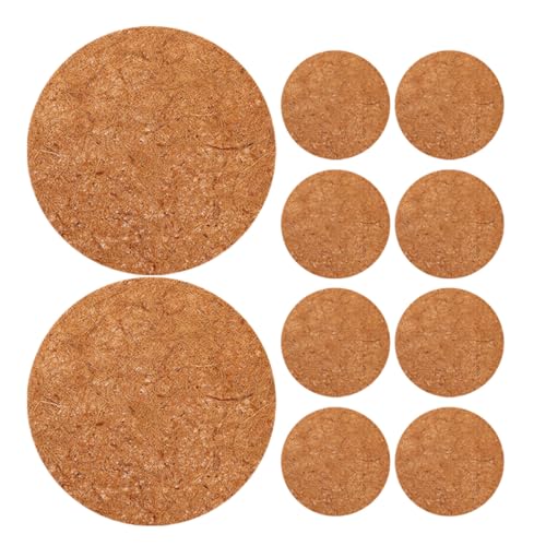 MOBUTOFU 16stücke Kokosfaser Vogel-nestmatten Rundmatte Für Tauben Und Kleine Haustiere Langlebige Blumentopfunterlage Für Garten Und Zucht MOBUTOFU 16stücke Kokosfaser Vogel-nestmatten Rundmatte Für Tauben Und Kleine Haustiere Langlebige Blumentopfunterlage Für Garten Und Zucht von MOBUTOFU