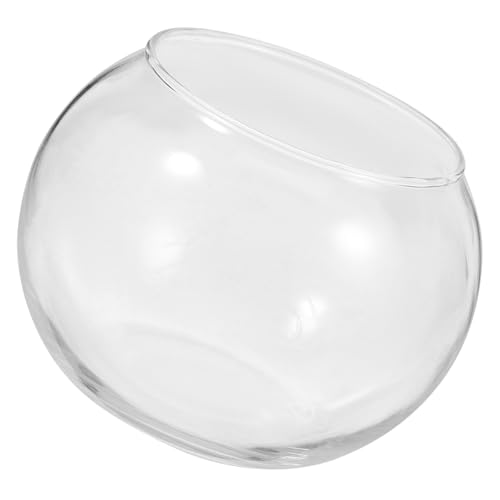 MOBUTOFU Runde Glas-Aquarium-schüssel Vermehrungsstation Moosbehälter Terrarium Hydrokultur-Terrarium Für Die Inneneinrichtung MOBUTOFU Runde Glas-Aquarium-schüssel Vermehrungsstation Moosbehälter Terrarium Hydrokultur-Terrarium Für Die Inneneinrichtung von MOBUTOFU