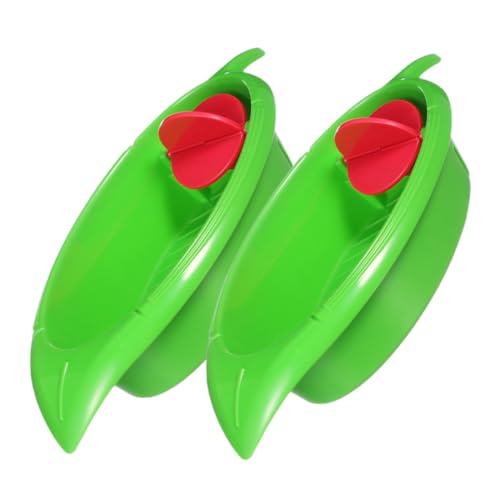 MOBUTOFU 2pcs Sittich Box Papagei Baden Becken Vogel Käfig Zubehör Kunststoff Wanne Wiederverwendbare Tier Baden von MOBUTOFU