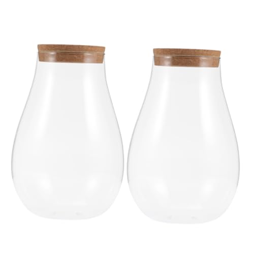 MOBUTOFU Terrarium Glasbehälter Deckel Pflanzenvermehrungsstation Landschaft Hydroponische Vase Stilvolles Home Office MOBUTOFU Terrarium Glasbehälter Deckel Pflanzenvermehrungsstation Landschaft Hydroponische Vase Stilvolles Home Office von MOBUTOFU