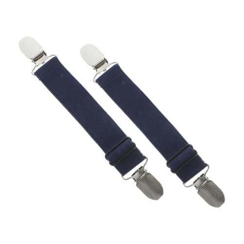 MOBUTOFU 2stücke Hosenclips Verstellbare Stiefelriemen Elastischer Hosenhalter Stiefelklammern Motorrad-reitclips Motorrad-stiefelriemen Hosenhalter Elastische Riemenklammern von MOBUTOFU