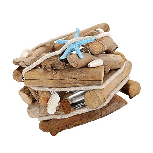 MOBUTOFU Delicate Hydroponics Glass Blumenpot Mit Kreativem Holz Pflanzerhalter Ornament MOBUTOFU Delicate Hydroponics Glass Blumenpot Mit Kreativem Holz Pflanzerhalter Ornament von MOBUTOFU