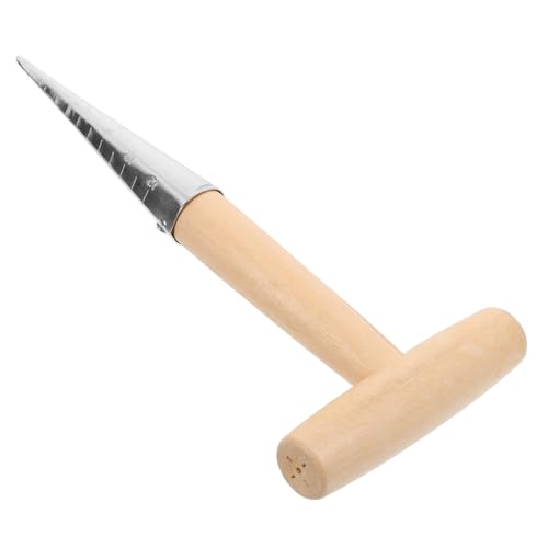 MOBUTOFU Dibber Handwerkzeug Tragbarer Gartenbodenpunzierer mit Holzgriff Präziser Pflanzhilfe für Setzlinge Gemüse und Blumenzwiebeln für und Töpfe MOBUTOFU Dibber Handwerkzeug Tragbarer Gartenbodenpunzierer mit Holzgriff Präziser Pflanzhilfe für Setzlinge Gemüse und Blumenzwiebeln für und Töpfe von MOBUTOFU