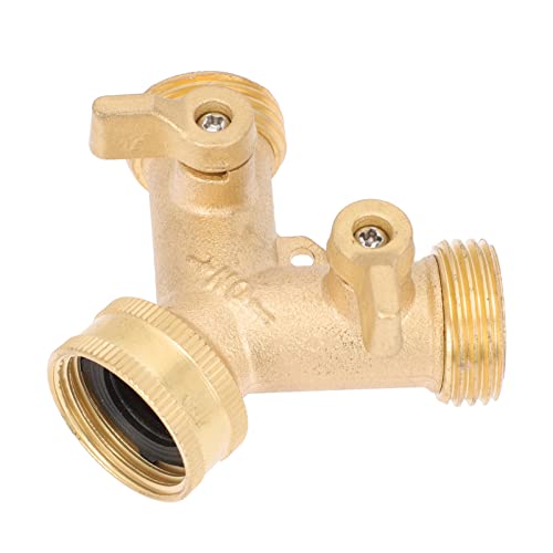 MOBUTOFU Hose Y Verbinder Messing Schlauchadapter für Gartenbewässerung und Leicht mit Hoher Druckbeständigkeit und Guter Abdichtung für Wasser und Gasanschlüsse MOBUTOFU Hose Y Verbinder Messing Schlauchadapter für Gartenbewässerung und Leicht mit Hoher Druckbeständigkeit und Guter Abdichtung für Wasser und Gasanschlüsse von MOBUTOFU