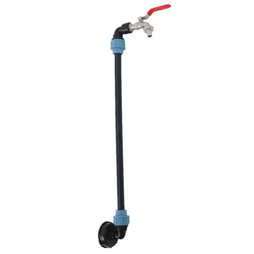 MOBUTOFU Gartenschlauch Schnellverbinder IBC Tote Ventiladapter 1/2 Zoll Wasser Gallonen Adapter von MOBUTOFU
