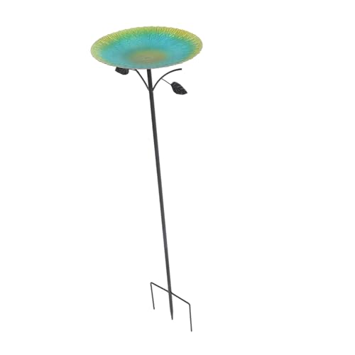MOBUTOFU Vogelbad Schüssel Pfahl Outdoor Vogelfutterstation für Balkon Garten Dekorationen für Vögel MOBUTOFU Vogelbad Schüssel Pfahl Outdoor Vogelfutterstation für Balkon Garten Dekorationen für Vögel von MOBUTOFU
