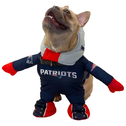 MODERN HERO NFL New England Patriots Laufhundekostüm, offiziell lizenziert, enthält 2-teiliges Set, Body und Mütze, Größe M MODERN HERO NFL New England Patriots Laufhundekostüm, offiziell lizenziert, enthält 2-teiliges Set, Body und Mütze, Größe M von MODERN HERO