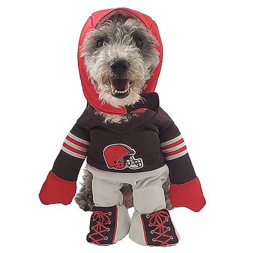 NFL Green Bay Packers Offizielles Lizenzprodukt für Hunde von MODERN HERO inkl. 2-teiliges Set – Body und Mütze, Größe M von MODERN HERO