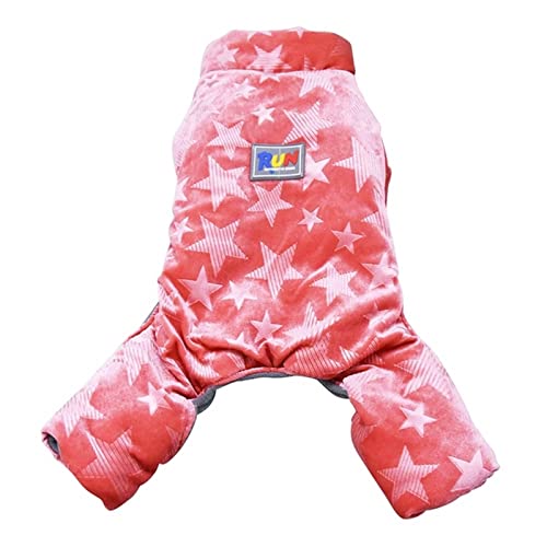 MOGSA Hunde-Winter-Hundekleidung für kleine Hunde, Jacke, dick, warm, für Welpen, Haustiere, Jumpsuit mit Kapuze MOGSA Hunde-Winter-Hundekleidung für kleine Hunde, Jacke, dick, warm, für Welpen, Haustiere, Jumpsuit mit Kapuze von MOGSA