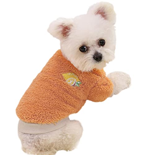 MOGSA Warme Hundekleidung für Hunde, Obst, Kleidung für Katzen, weicher Pullover für Welpen, Pullover für Hunde MOGSA Warme Hundekleidung für Hunde, Obst, Kleidung für Katzen, weicher Pullover für Welpen, Pullover für Hunde von MOGSA