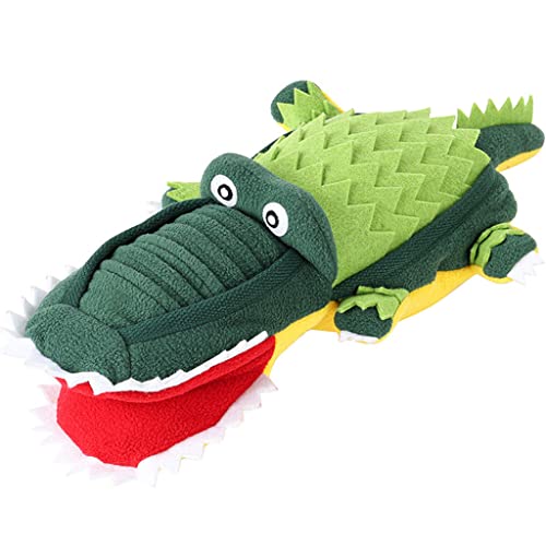 MOIDHSAG Snuffle Dog Gefülltes Quietschspielzeug Kauspielzeug Kauspielzeug Weiche Kauhunde Fördert Futtersuche MOIDHSAG Snuffle Dog Gefülltes Quietschspielzeug Kauspielzeug Kauspielzeug Weiche Kauhunde Fördert Futtersuche von MOIDHSAG