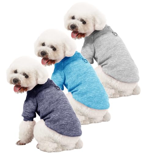 MOIRIG Hundepullover, Hundepullover für kleine Hunde, warme, weiche Haustierkleidung für Welpen, mittelgroße und große Katzen, Hunde, Mädchen oder Jungen, Hunde-Shirt für den Winter und Weihnachten MOIRIG Hundepullover, Hundepullover für kleine Hunde, warme, weiche Haustierkleidung für Welpen, mittelgroße und große Katzen, Hunde, Mädchen oder Jungen, Hunde-Shirt für den Winter und Weihnachten von MOIRIG