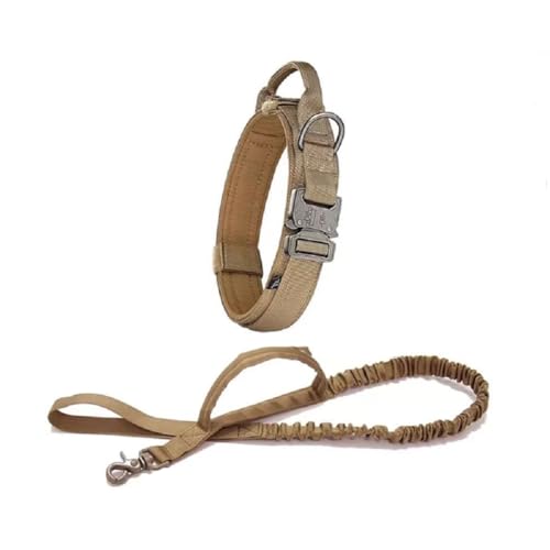 MOKATES Hundegeschirr für große Hunde, Deutscher Schäferhund, Malinois, Trainingsweste, Hundegeschirr und Leine und Halsband, Set für alle Rassen, Braun, Größe M MOKATES Hundegeschirr für große Hunde, Deutscher Schäferhund, Malinois, Trainingsweste, Hundegeschirr und Leine und Halsband, Set für alle Rassen, Braun, Größe M von MOKATES