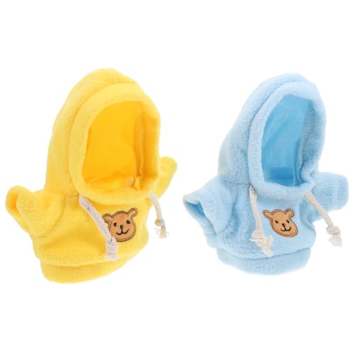 MOLUCKFU 2stücke Bärenpuppenkleidung Plüsch Bär Kostüm Bär Hoodies Anziehkleidung Stofftier Kleidung Für Bärenpuppe Und Kleine Puppen MOLUCKFU 2stücke Bärenpuppenkleidung Plüsch Bär Kostüm Bär Hoodies Anziehkleidung Stofftier Kleidung Für Bärenpuppe Und Kleine Puppen von MOLUCKFU