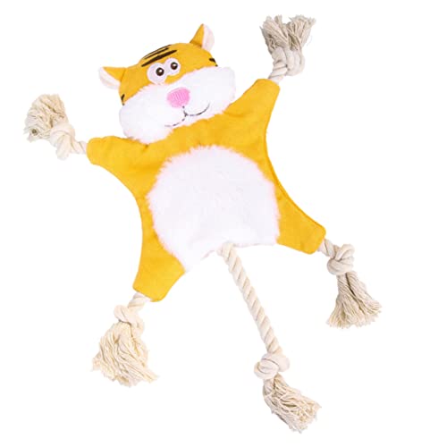 MOLUCKFU Kreatives Plüschspielzeug Für Hunde Und Katzen Interaktives Kau Und Spielzeug Mit Geräuschfunktion Tigerdesign Für Welpen Und Kleine Haustiere Fördert Geistige Stimulation Und MOLUCKFU Kreatives Plüschspielzeug Für Hunde Und Katzen Interaktives Kau Und Spielzeug Mit Geräuschfunktion Tigerdesign Für Welpen Und Kleine Haustiere Fördert Geistige Stimulation Und von MOLUCKFU