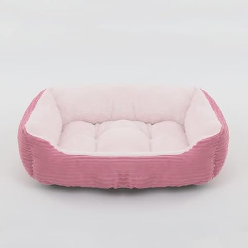 MOLUO Bett für Hund, Katze, Haustier, quadratisch, Plüsch, Hundehütte, mittelgroß, klein, Hundesofa, Bettkissen, Haustier, beruhigend, Hundebett, Haus, Heimtierbedarf, Zubehör MOLUO Bett für Hund, Katze, Haustier, quadratisch, Plüsch, Hundehütte, mittelgroß, klein, Hundesofa, Bettkissen, Haustier, beruhigend, Hundebett, Haus, Heimtierbedarf, Zubehör von MOLUO
