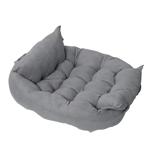 MOLUO Haustier Hundesofa   Zwingermatte Weiches Welpenbett Katzenhaus Warmes Haustiersofa Katzenbedarf Großer Hund Winter Multifunktional 3 in 1 von MOLUO