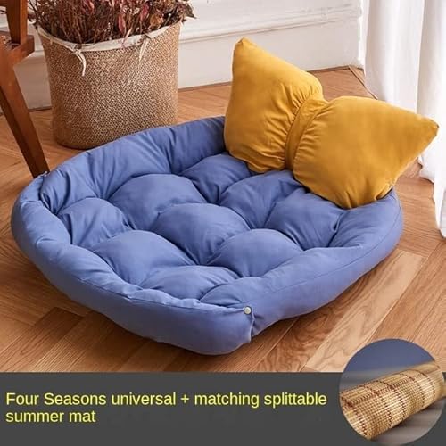 MOLUO Haustier -Sofa- Bettmatte für Hunde, weiches Welpenbett, Katzenhaus, warmes Haustier-Sofa, Katzenzubehör für große, mittelgroße und kleine Hunde, Winter, multifunktional MOLUO Haustier -Sofa- Bettmatte für Hunde, weiches Welpenbett, Katzenhaus, warmes Haustier-Sofa, Katzenzubehör für große, mittelgroße und kleine Hunde, Winter, multifunktional von MOLUO