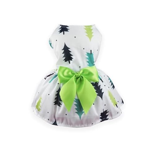 MOLUO Hochzeits-Hundekleider, grüne Tüllröcke für kleine Hunde, süßer Schleifenrock, Sommer-Tutu-Kleid, Hundekleidung für Chihuahua-Bekleidung von MOLUO