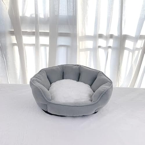 MOLUO Nettes weiches Katzenbett-Winterhaus für warme Baumwolle, Hundehaustierprodukte, Mini-Welpen, bequem MOLUO Nettes weiches Katzenbett-Winterhaus für warme Baumwolle, Hundehaustierprodukte, Mini-Welpen, bequem von MOLUO