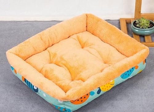 MOLUO Weiches Fleece-Nest für Hunde, Körbe, Haustierbett, verdickte Haustier-Hundehausmatte, Welpenhütte für Katzen, atmungsaktives Haustierbett MOLUO Weiches Fleece-Nest für Hunde, Körbe, Haustierbett, verdickte Haustier-Hundehausmatte, Welpenhütte für Katzen, atmungsaktives Haustierbett von MOLUO